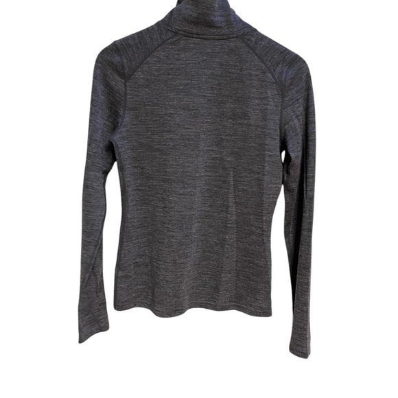 Woolskins grey turtleneck merino wool top size medium - Picture 11 of 13
